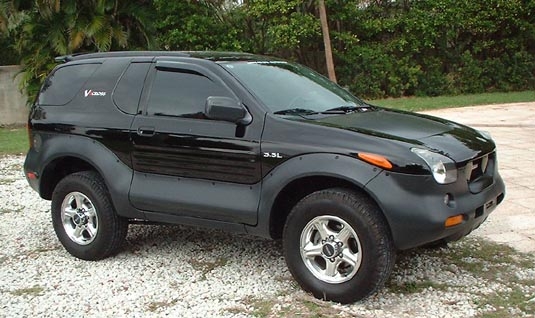 isuzu vehicross салон