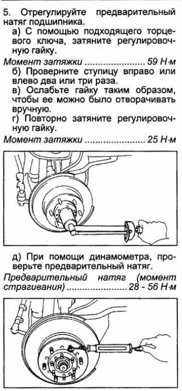 Момент затяжки задней. Момент затяжки гайки ступичного подшипника Соболь 4х4. Момент затяжки ступичной гайки Нива 2121. Момент затяжки ступичной гайки Land Cruiser 100.