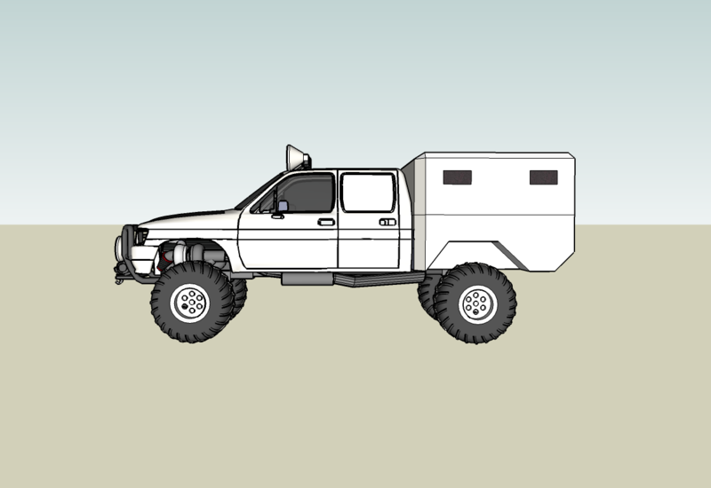 OffRoadCamper - жилые модули для пикапов - Главная