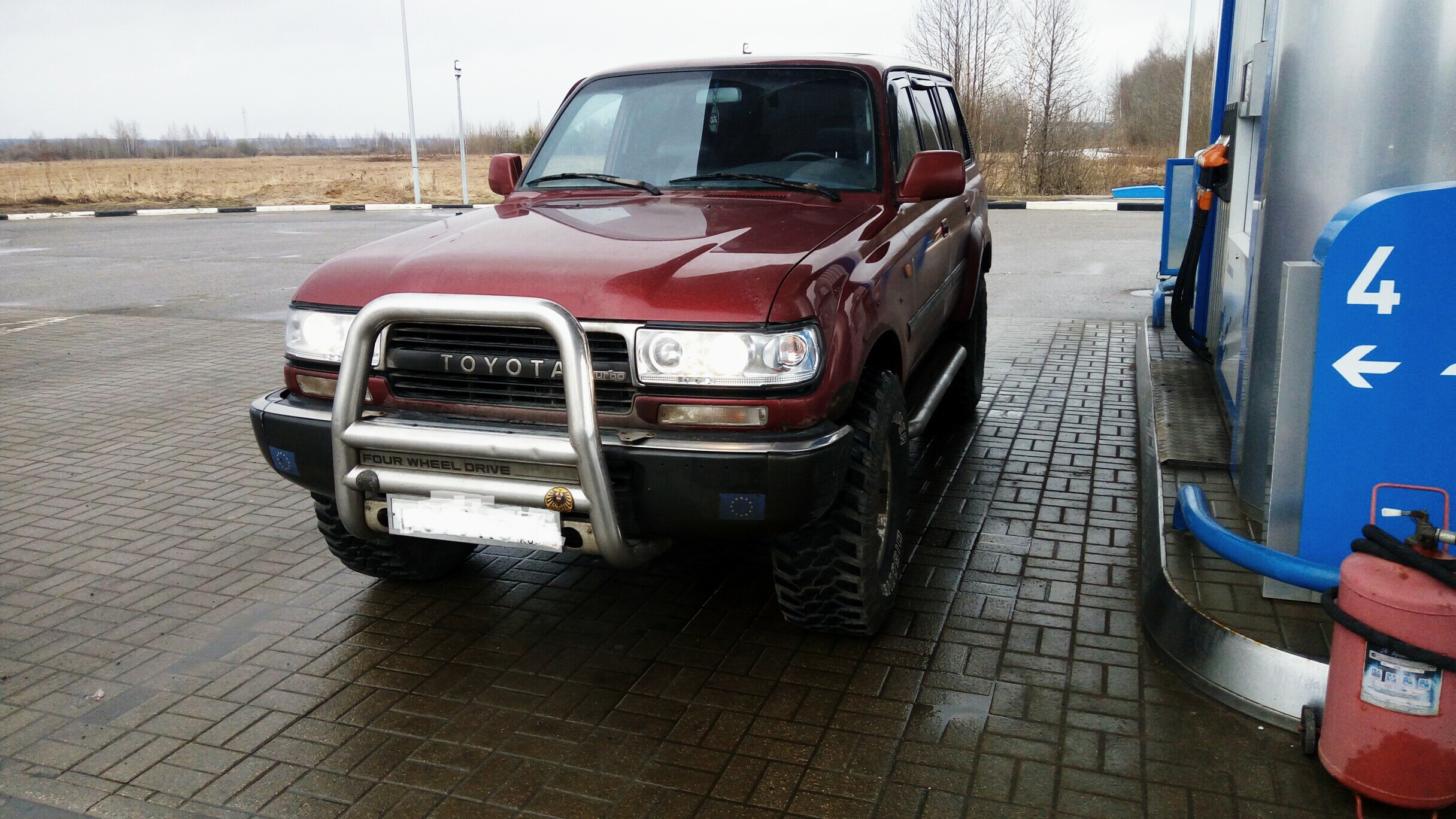 Land Cruiser 80 кенгурятник