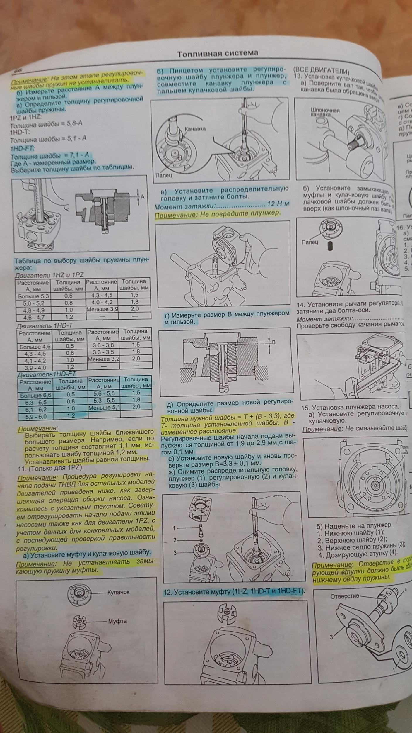 Тнвд тд27 схема