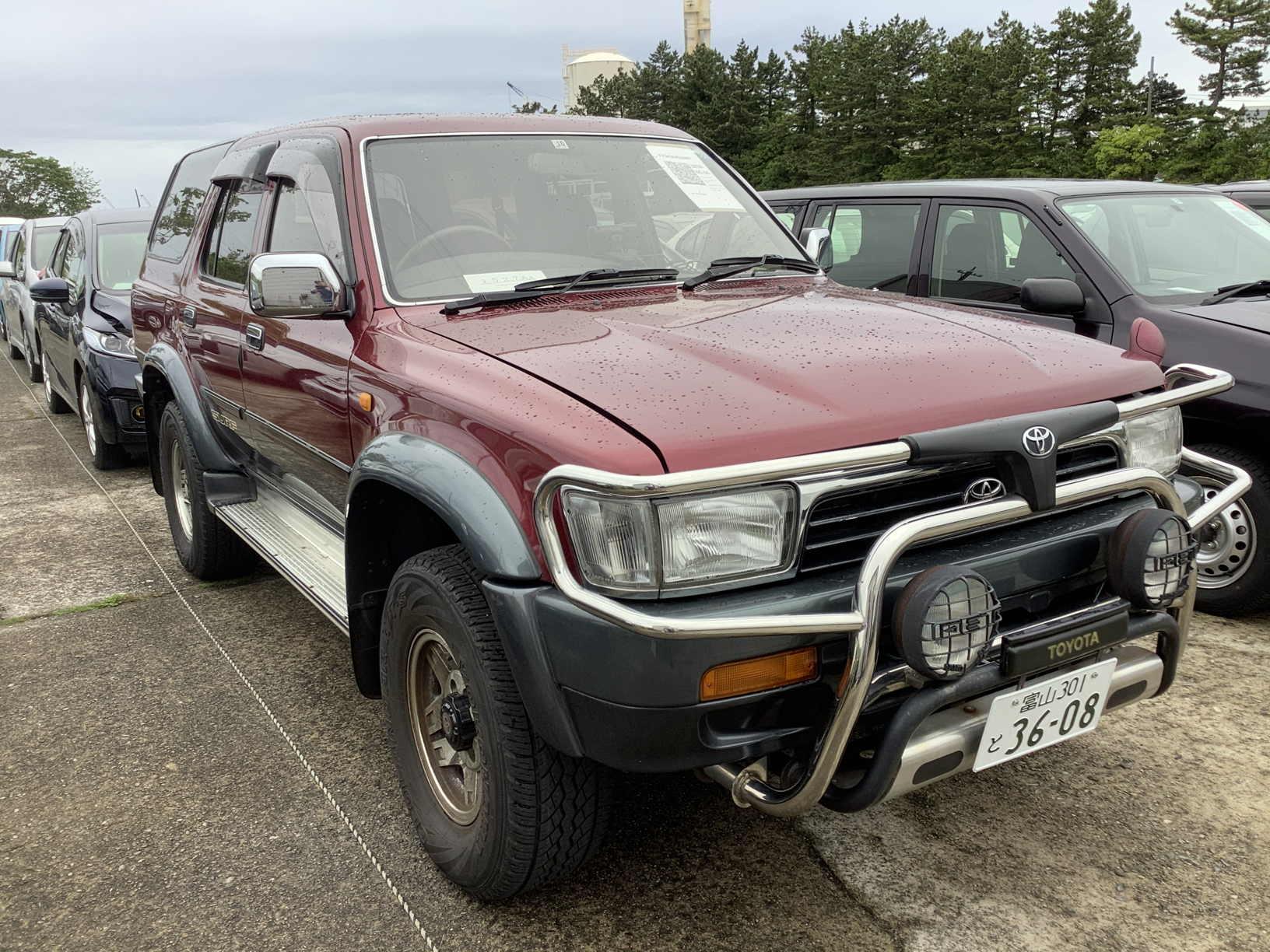 Toyota hilux surf 130 фото