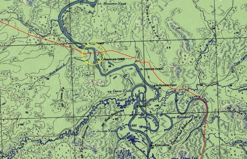 Карта саранпауль хмао
